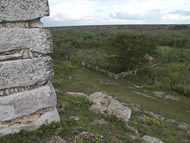 Long Temple at Ake - ake mayan ruins,ake mayan temple,mayan temple pictures,mayan ruins photos